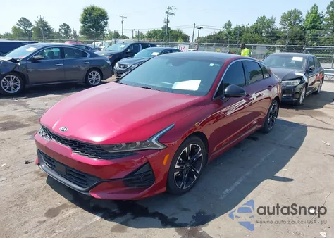 2021 Kia K5 Gt-Line из США, поврежденный, VIN 5XXG64J24MG040235